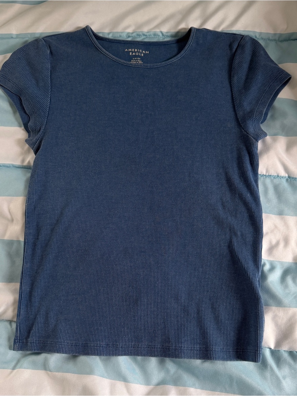 American Eagle Ribbed Tee
